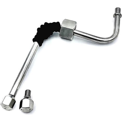 Buse vapeur pour machines à café Delonghi EC680/EC685 et Rancilio, améliorée avec un embout vapeur supplémentaire à 3 trous. (1/5)