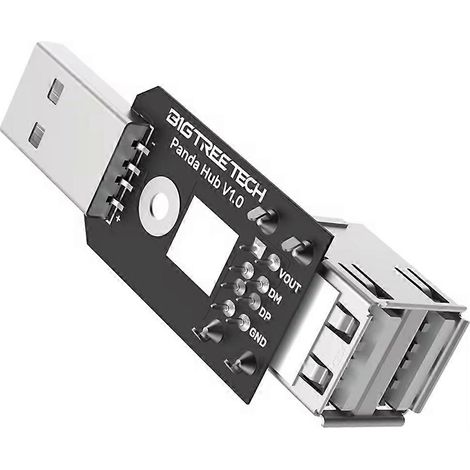 BIGTREETECH Panda Hub Protection de port USB Pièces pour imprimante 3D Bambu Lab P1S P1P Panda Touch Panda Lux (1/5)