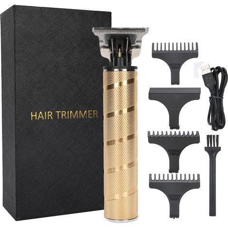 Tondeuse à Cheveux Professionnelle Sans Fil avec Lame T pour Barbe et Coupe Homme (1/5)