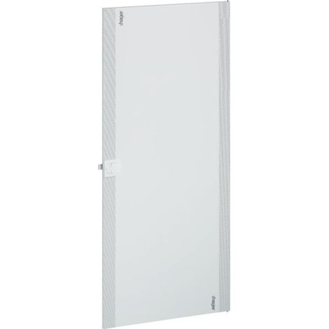 Hager – Porte de coffret électrique pleine 1150x500mm – 7 rangées – IP41 pour finition esthétique – Installation facile (1/5)