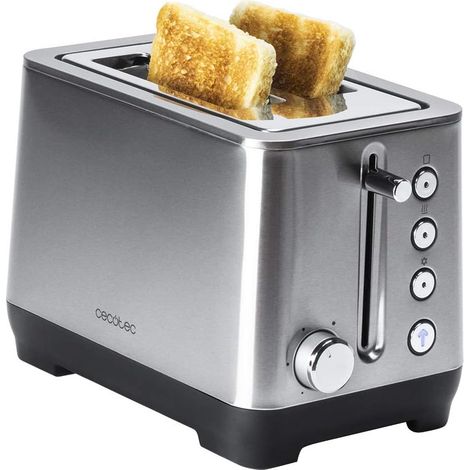 Grille-pain Inox 2 Fentes 1000W Bagel (1/2)
