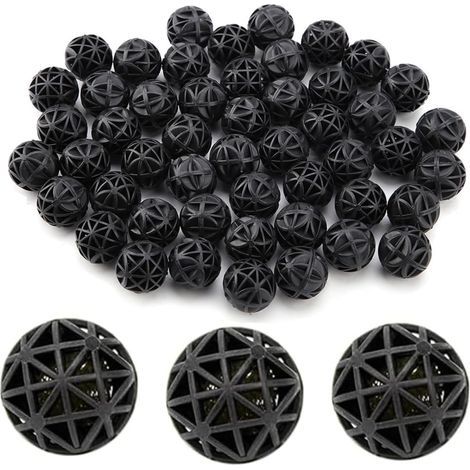 150 Filter Balls, 16mm Porous, for Bio Aquarium, Pond, External Filter (1/5)