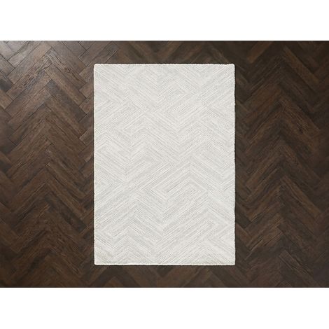 BOBOCHIC - Tapis poils courts TRINA motif graphique