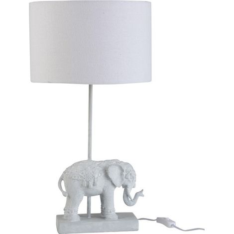 Lampe Eléphant avec abat-jour (1/3)