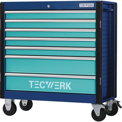 Wkz.wagen PLUS XL 2.0 B960xT465xH1020mm 500kg 7 Schubl.Stahlbl.TECWERK