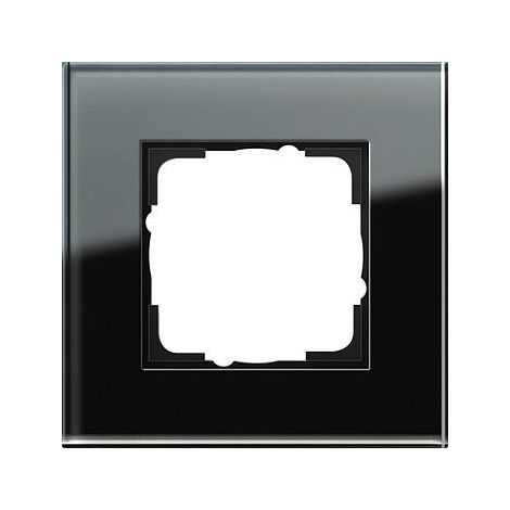 Gira Marco embellecedor 1f Gira Esprit G Negro [021105], 0211 05