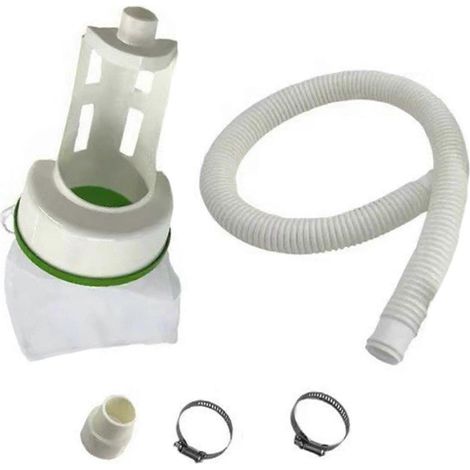 Filtre de piscine portable, collecteur de feuilles pour piscine, conteneur de collecte de feuilles en ABS, sac de piscine indispensable pour les propriétaires de piscine. (1/5)