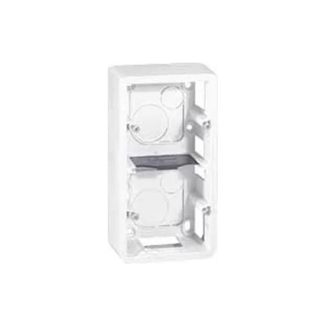 Legrand 080282 - Prog Mosaic frame - depth 40 mm - 5 or 2x2 green mod for Support ref. 802 52