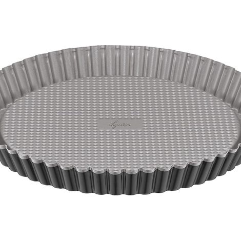 Lagostina Gustosa Antihaft-Torteform aus Stahl, Schwarz, 28 cm