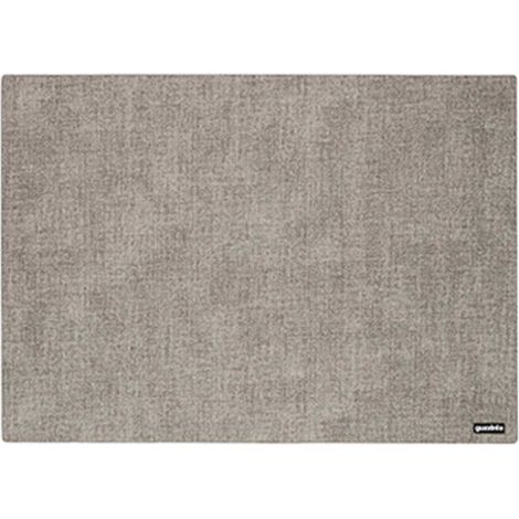 Guzzini - Tiffany, FABRIC Tovaglietta Rettangolare Double Face - Grigio Cielo, 43 x 30 cm - 22609192
