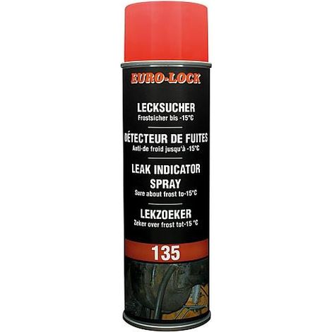 Détecteur de fuits antigel EURO-LOCK LOS 135 bombe aérosol 400ml