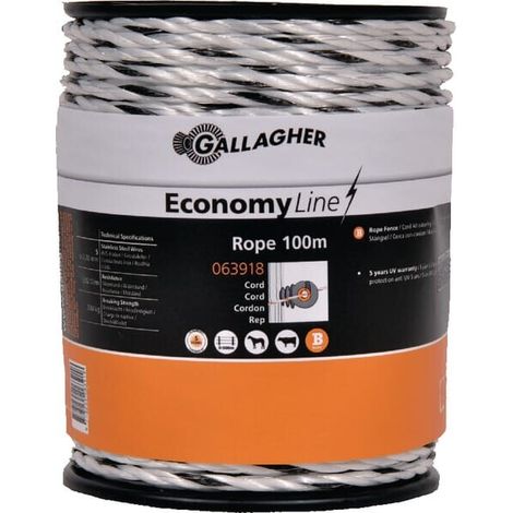 Powerline Cord Eco weiß 100 m GALLAGHER 063918GAL
