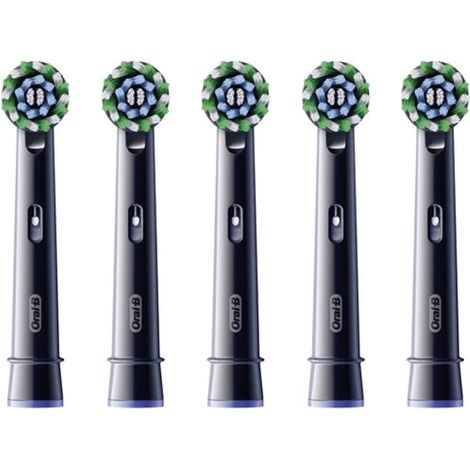 Oral-B Pro CrossAction Schwarz (4er+1) Ersatz-Zahnbürsten