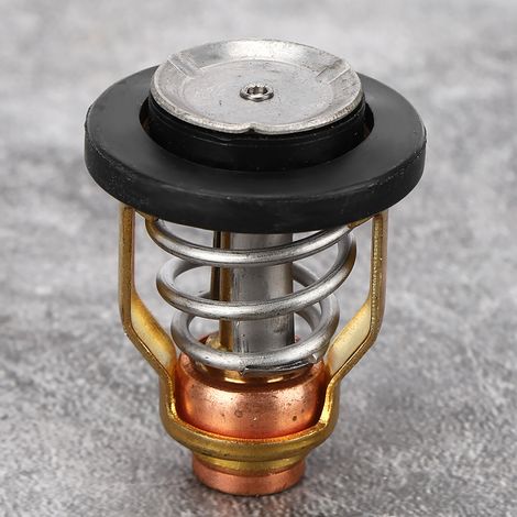Thermostat compatible avec les moteurs hors-bord Yamaha F75, F80, F90, F100, F150 et VF200 (puissance : 3P-225P), référence : 67F-12411-01 (1/5)