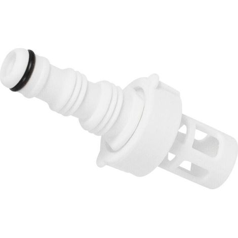 Tapón de drenaje KZQ para manguera de piscina, conector de PVC, adaptador de válvula de drenaje de agua, compatible con INTEX, adaptador para conectar al dispositivo de drenaje (1/4)