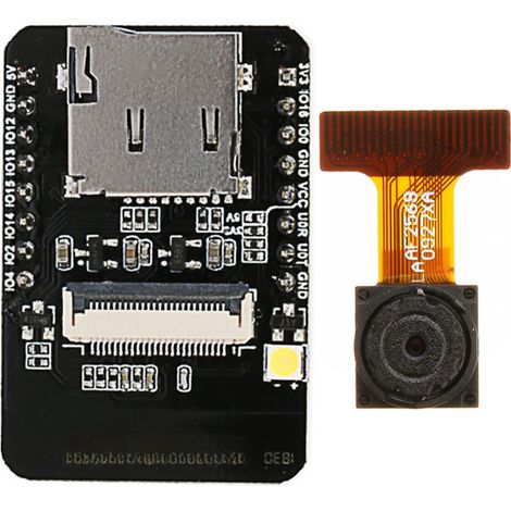 Módulo WiFi ESP32-CAM, placa de desarrollo ESP32 CAM con módulo de cámara OV2640 e interfaz serie a WiFi.