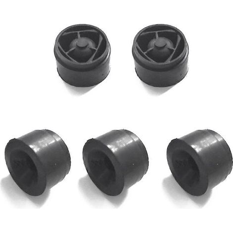 Lot de 5 protections en caoutchouc pour le moteur avant de voiture, coussinets et plaques de protection sous le moteur (1/5)