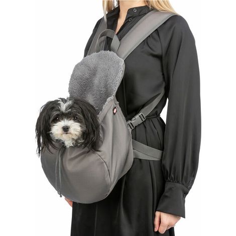 Zaino per Animali Domestici Trixie Molly Grigio 25 × 38 × 17 CM (1/2)