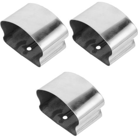 Lot De 3 Embouts De En Acier Inoxydable Pour Rampe D'escalier Accessoires De Rampe (1/5)