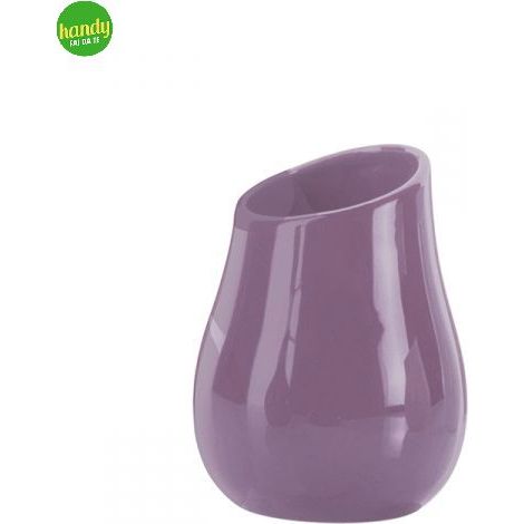 Porta spazzolino da appoggio Gedy serie azalea ø9,8cm lilla