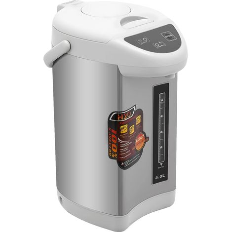 Hervidor de agua de 750 W con apagado automático, color gris. (1/2)