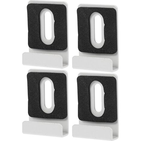 Kit Rustproof Steel Adhesive Brackets Mounting Hanging Mirrors Mirror