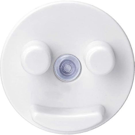 Schwammhalter mit Saugnapf, Küchenspülen-Organizer, hält Smile-Schwämme, Dekoration