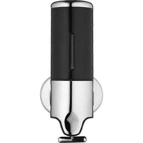 LYERCW -Distributeurs de savon liquide manuels doubles/triples 500/1000 ml, fixation murale, distributeur de shampoing et de gel, accessoire de salle de bain (1/4)