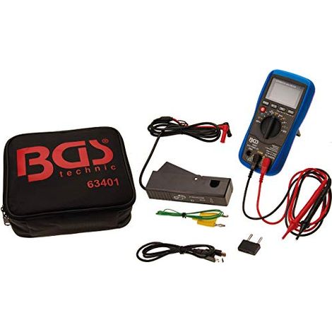 BGS  Multimetro  digitale  per  veicoli  con  interfaccia  USB  -  63401
