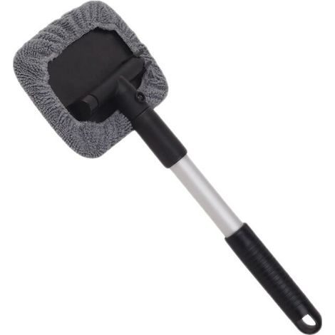 VURAHOME -Raclette Microfibre Télescopique Brosse de désembuage de vitre intérieure de pare-brise d'automobile (1/5)