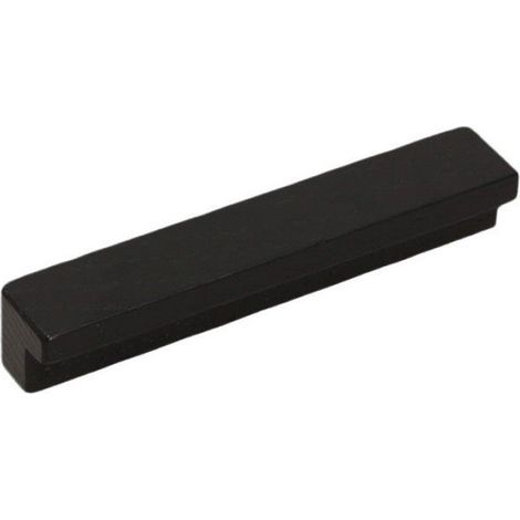 Poignée - Bois FSC - Noir Mat - 64 mm - Pour Meubles Modernes Scandinaves Traditionnels - 1 Pièce