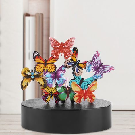 Décoration de bureau magnétique personnalisée en forme de cercle, représentant un poisson, un dauphin et un papillon (papillon) (1/5)