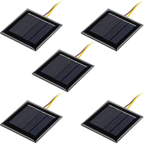 Solar-Tropfenpanel mit hohem Wirkungsgrad, 54 mm quadratisches Solarpanel-Ladegerät