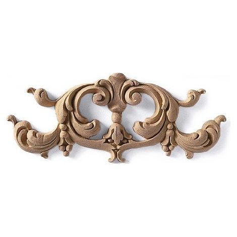 Fregio in pasta di legno mm82x200 per arredo e restauro 4424