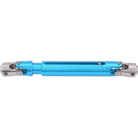 Arbre de transmission universel CVD 106-140 mm pour Axial Rock Racer 90026 RC Crawler (Bleu) (1/5)