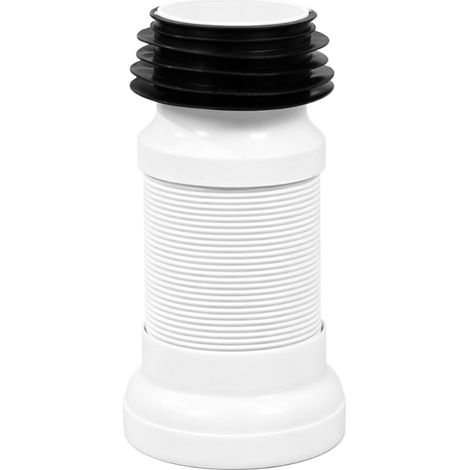 Tuyau de Raccordement WC Réglable Flexible (250–500 mm) (1/5)
