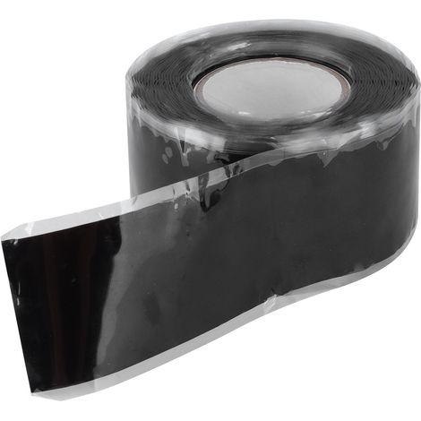 Ruban isolant en silicone auto-adhésif de 3 mètres, ignifugé, double face, résistant aux hautes températures, pour réparations d'urgence de fuites de canalisations.