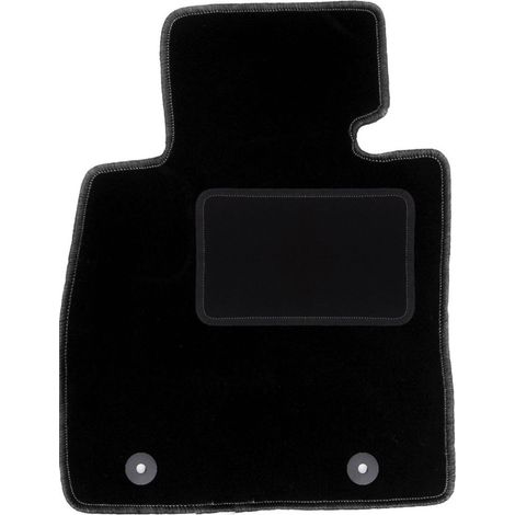 Tapicería negra mate para el asiento del conductor para: Mazda 2 IV hatchback (2014-)