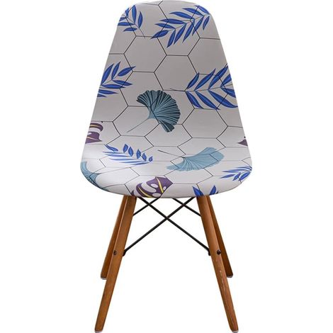 Housses de Chaise Salle à Manger Housse de Chaise scandinave pour Salle à Manger Extensibles 4 Pieces Qui Se Profile (1/5)
