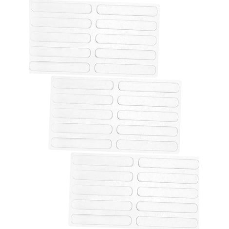 Lot de 30 patins de protection transparents en silicone pour portes (1/5)