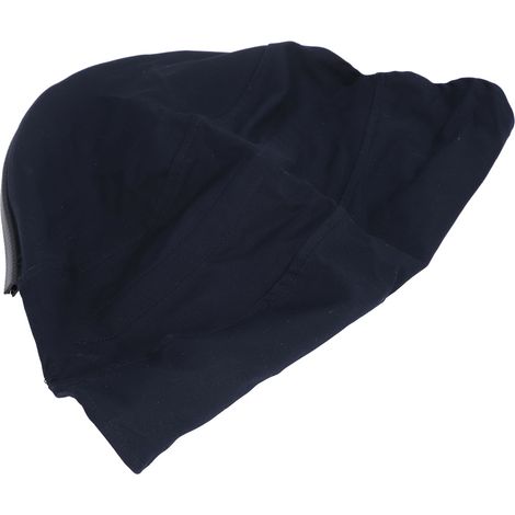 Housse de casque de soudage avec fermeture à pression, en coton ignifugé, cagoule d'extension pour la protection de la tête et du cou. (1/5)
