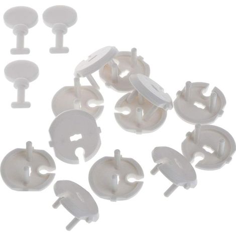 Prise Standard Française Cache Protection et pour Clé Set Bébé Enfant de 12 Pièces Prise 3 Pièces pour Clé ABS