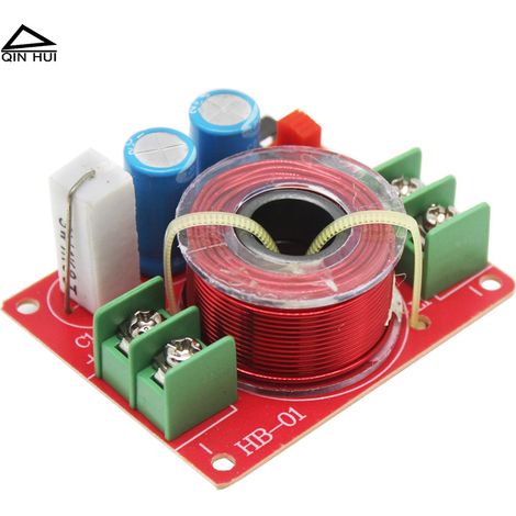 Einstellbarer LCR-Bandsperrfilter 4-8 Ohm für Breitbandlautsprecher, 4-Zoll-Audiophile-Audiofilter, Lautsprecherfallen. (1/4)