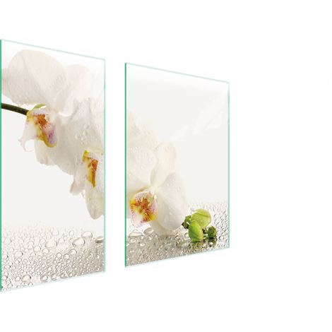 PLACA PROTECTORA DE VIDRIO 75x52 ORQUÍDEA (1/5)