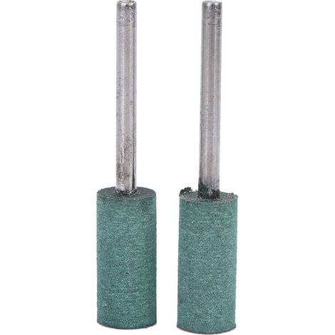 Ortviai Embouts de polissage en caoutchouc vert pour meuleuse – 100 pièces, tige 3 mm, diamètre 8 mm (1/5)