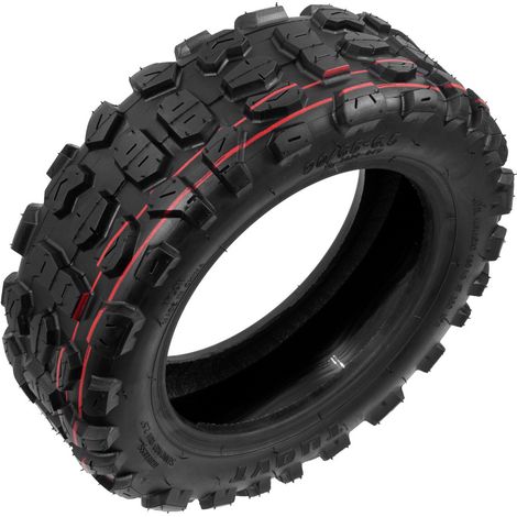 Pneu tubeless auto-obturant tout-terrain 90/65-6.5 pour trottinette électrique 11 pouces, pneu de type gelée avec coque extérieure en caoutchouc anti-crevaison. (1/5)