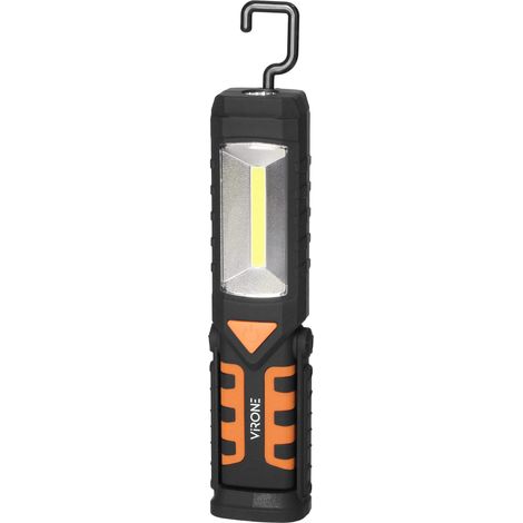 Orno lampa warsztatowa led cob 3w + 1w led akum. 1200mah
