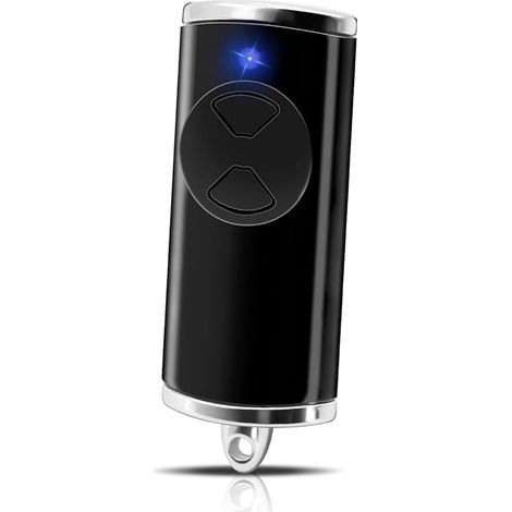 1 émetteur portatif HSE2-868-BS de rechange, pour porte de garage, compatible avec l'émetteur portatif HSE2 868-BS, 2 canaux, 868.3 MHz, LED bleue (1/5)