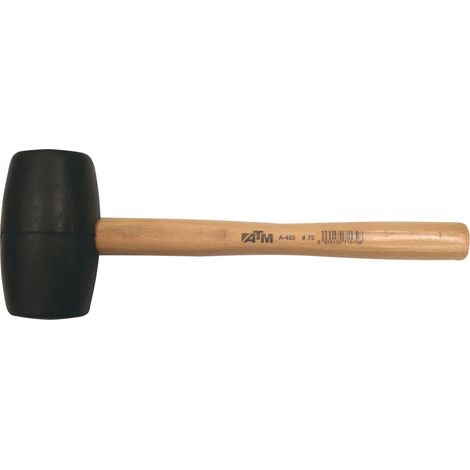 Marteau atm a401 tête caoutchouc 55 mm 250 g (1/2)