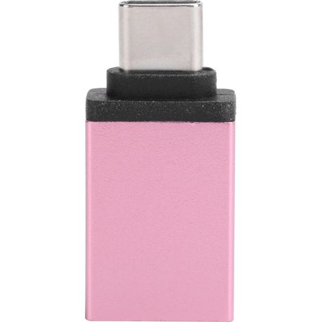 Adaptateur secteur USB Type C pour téléphone portable, ordinateur portable, charge rapide, accessoires informatiques (or rose) (1/5)